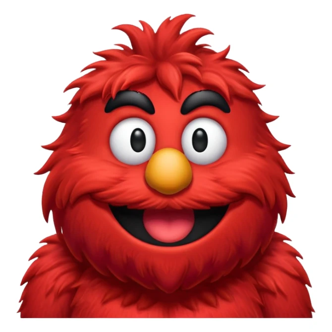 Elmo Sesame Street sticker