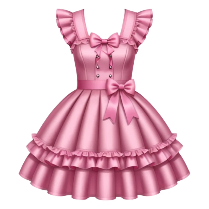 Lolita dress, glitter sticker