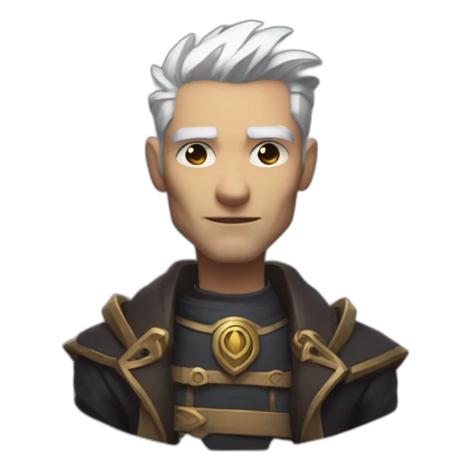 Graves from league of legend sticker