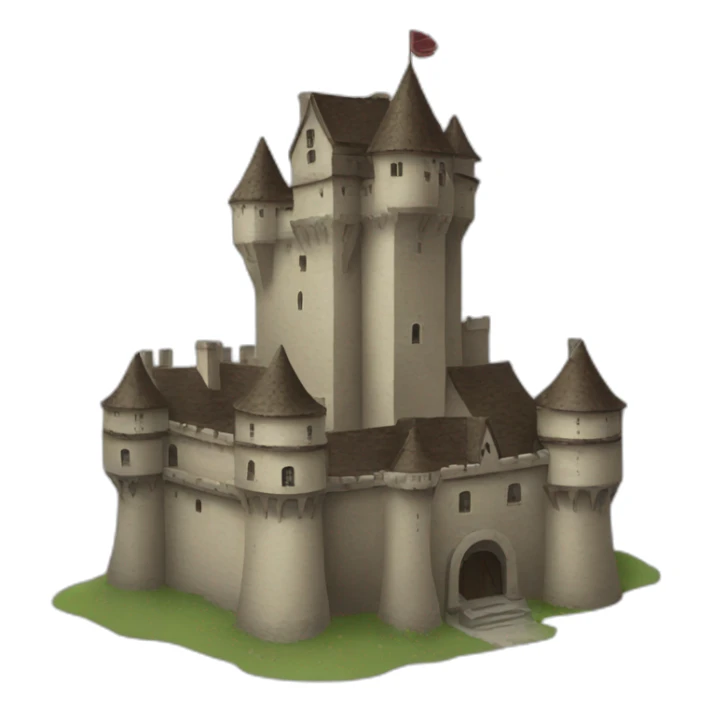 CASTLE MILITARY/Home/Dwelling Attack On Titan sticker