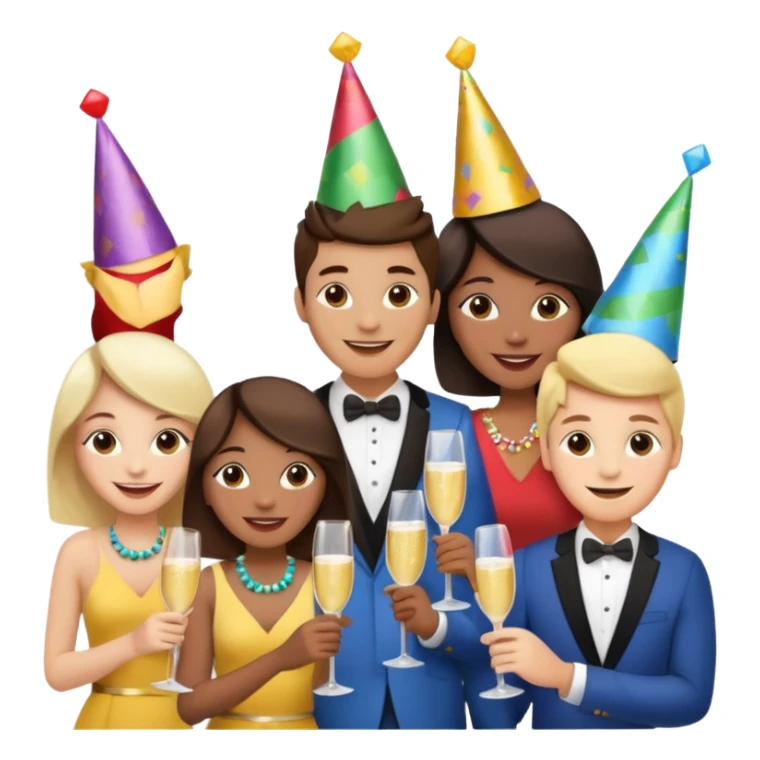 a group of LGBTQ people celebrating sticker