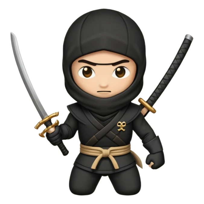 necesito un emoji ninja con el signo de escorpio  sticker