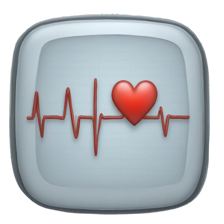 heart monitor sticker