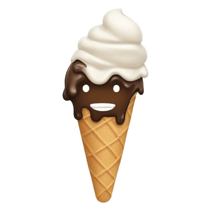 Ice scream sticker