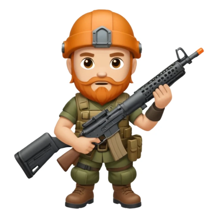 Call of duty dwarf ar-15 sticker