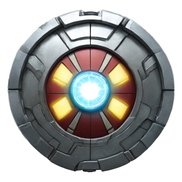 Arc reactor of iron man sticker