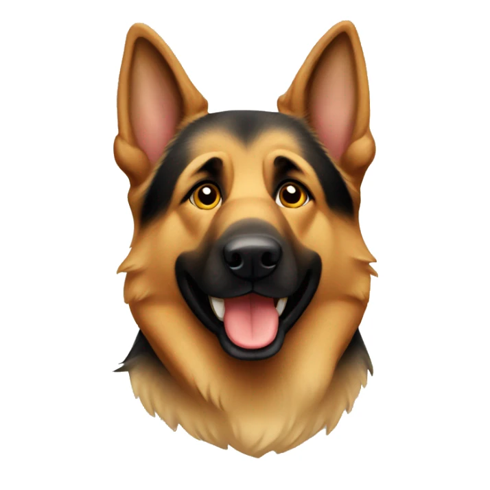 German shepherd  sticker