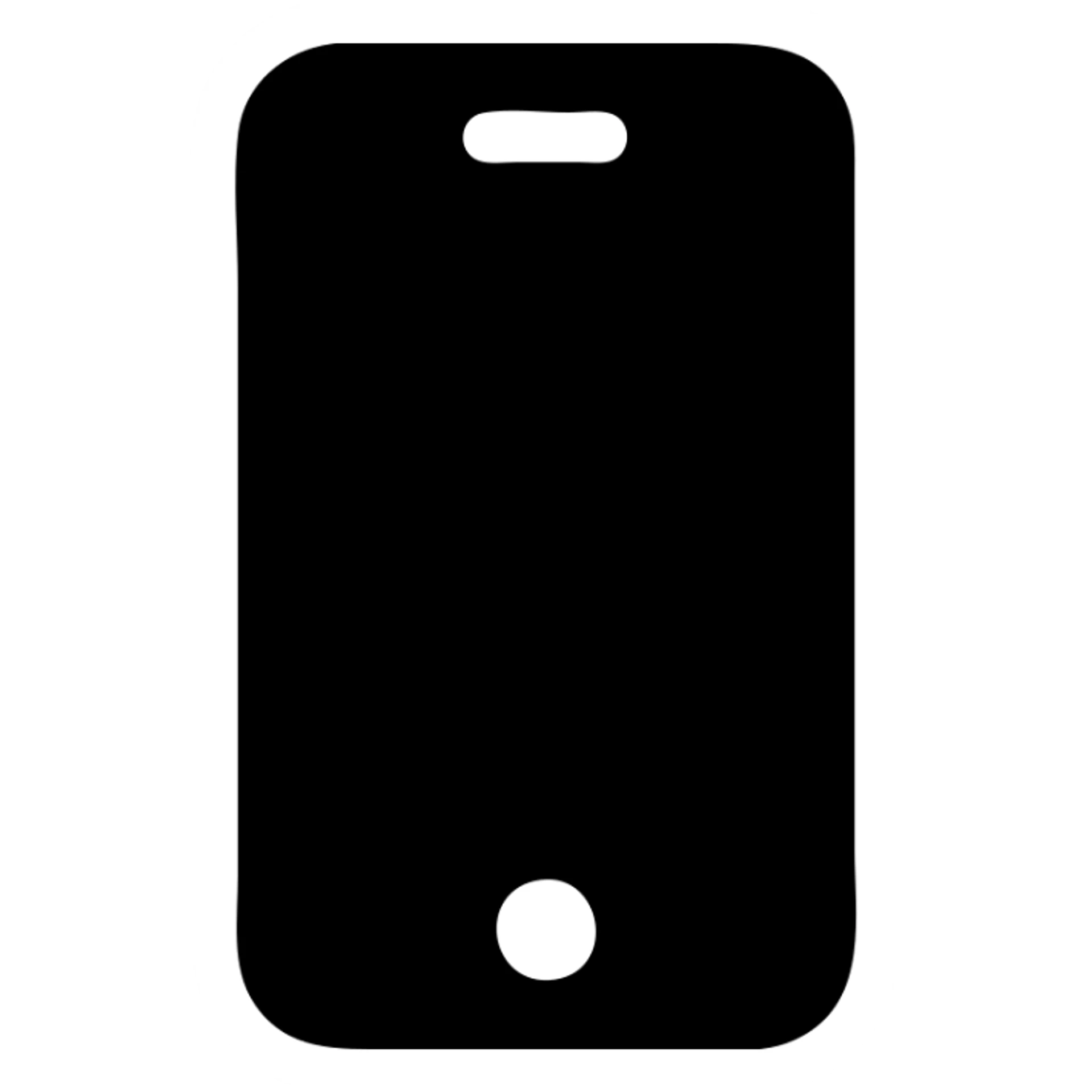 green mobile phone icon sticker