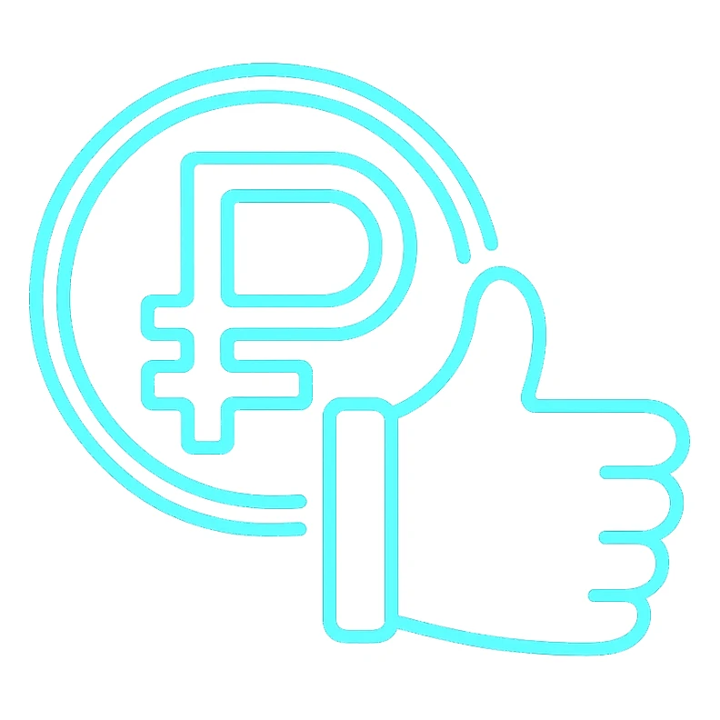 Сгенерируй мне такой значок, в стиле голограммы. На пнг фоне (без фона) sticker