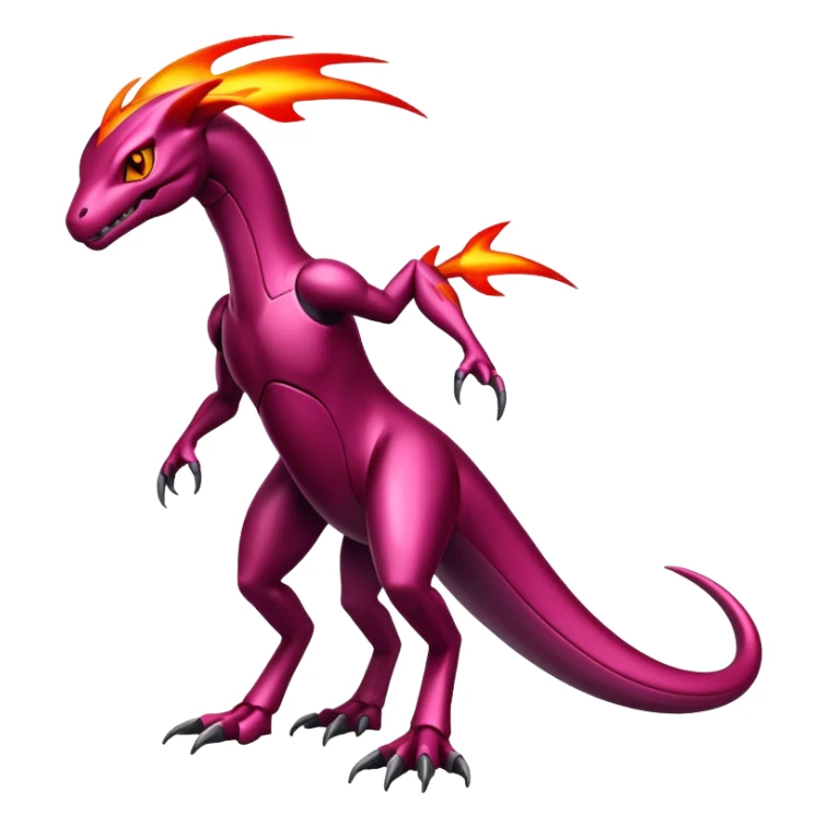 Salazzle-Genesect-Fakémon-hybrid-creature (full body)  sticker