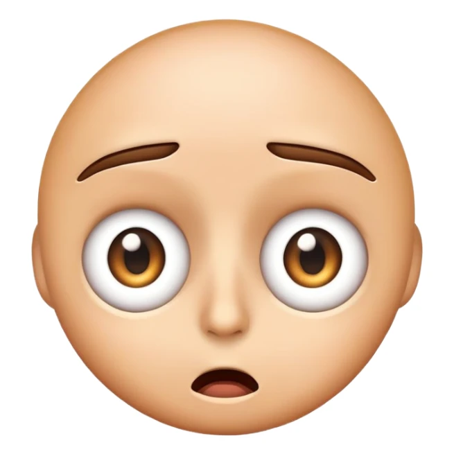 a emoji of eye twitching  sticker