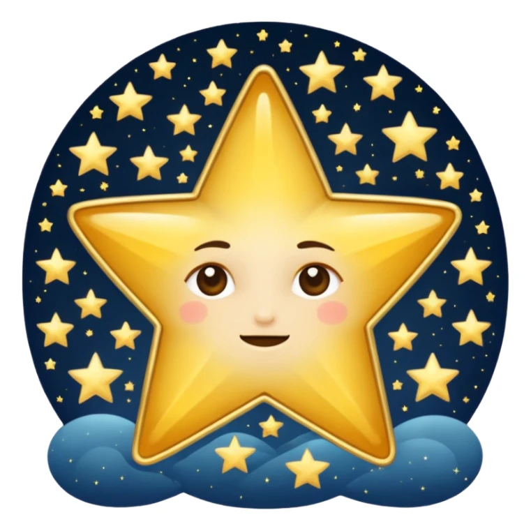 ★☆ - this shows full star and empty star but I want half and half star sticker