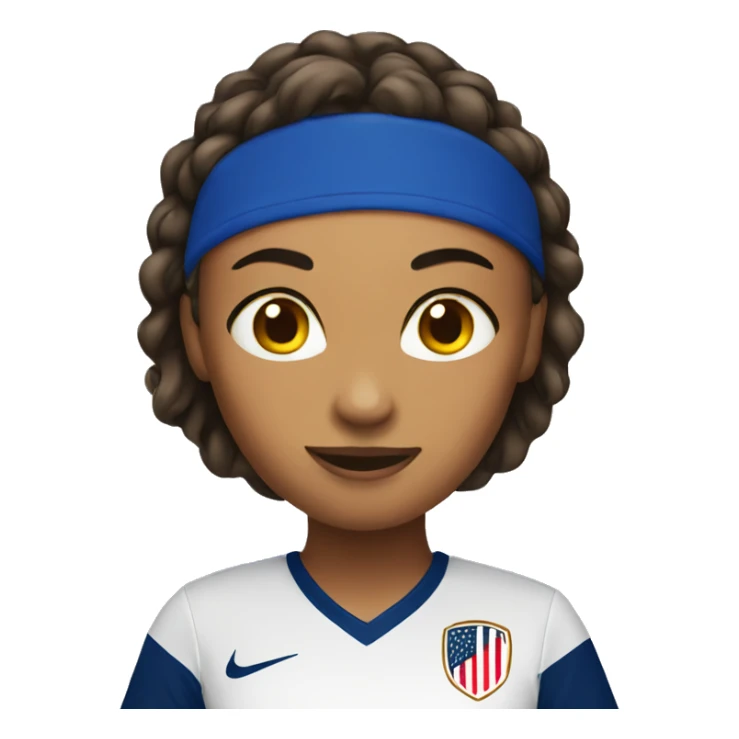 USA woman soccer sticker