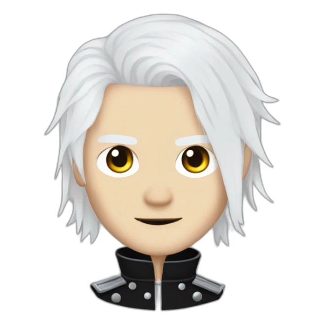 Gerard way white hair welcome to the black parade sticker