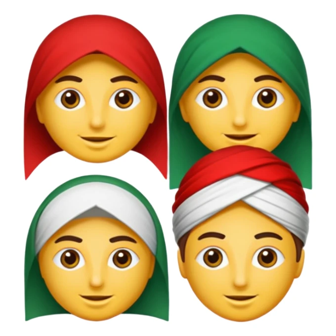 Kürdistan bayrak emoji.  sticker
