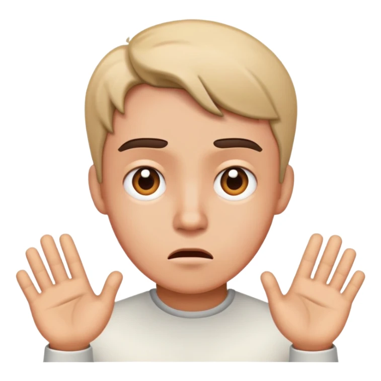 תיצור לי אימוג של בן אדם שואל איך sticker