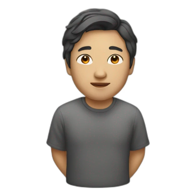 Asian artist sticker