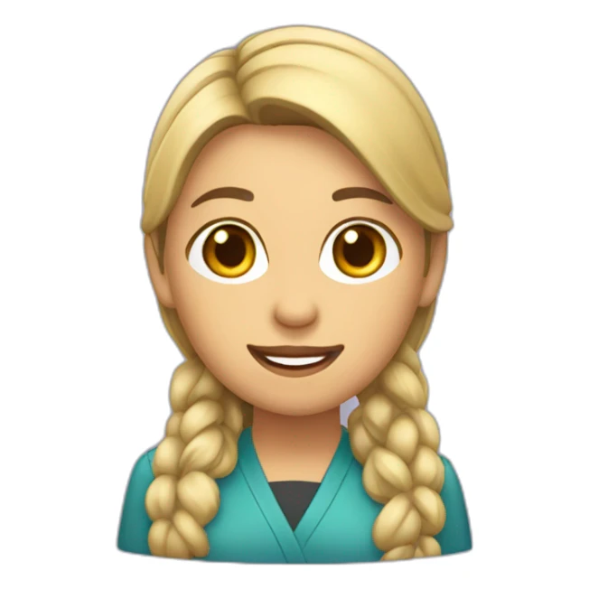 passaporte linguistico woman teacher sticker