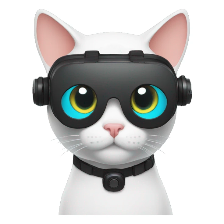 VR cat sticker