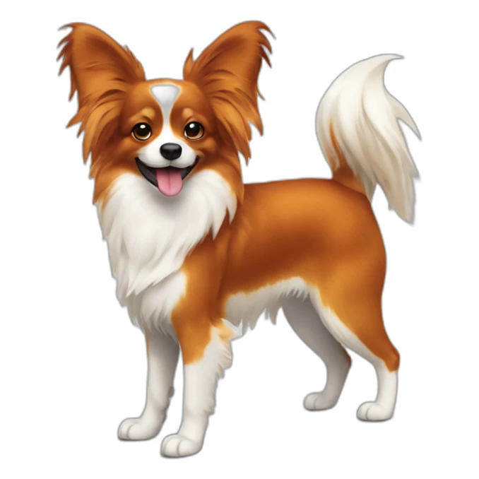 flambé papillon sticker