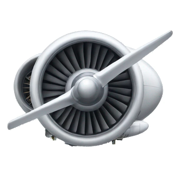 plane engine sticker