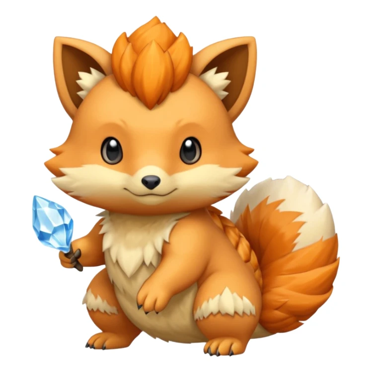 Amaura-Sandshrewd-Vulpix-fusion sticker