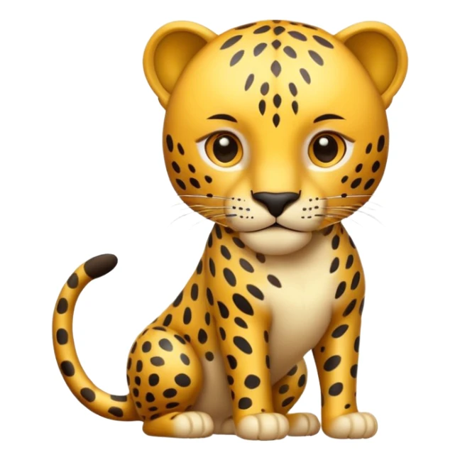 Leopard emoji sticker