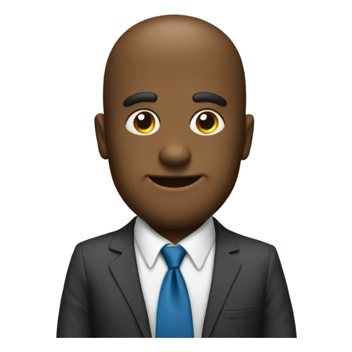 Big with tie  sticker