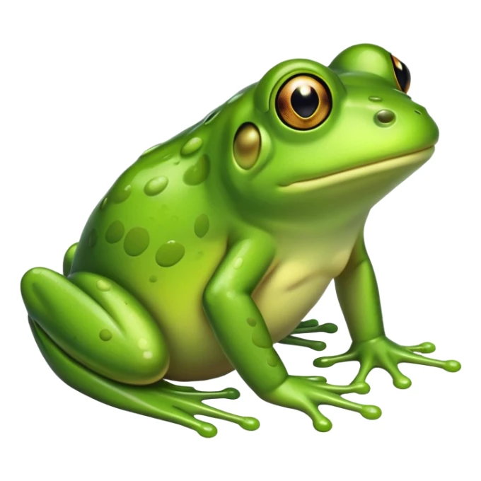 Frog sticker