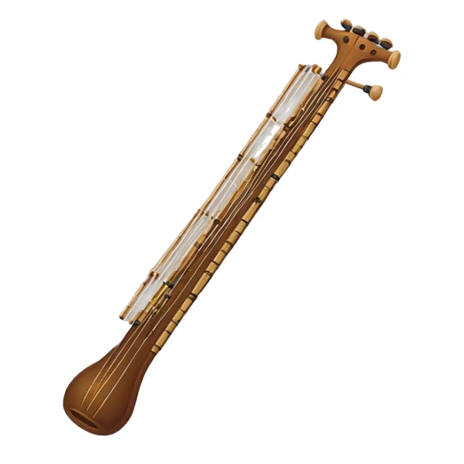 Turkish qanun kanun instrument emoji sticker