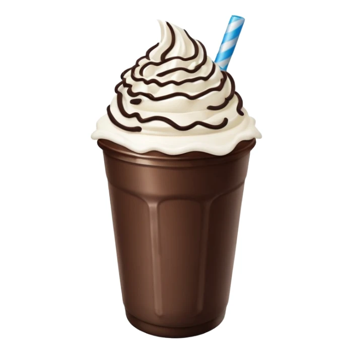 Oreo milkshake in a takeaway cup from Locke Burger Limerick sticker