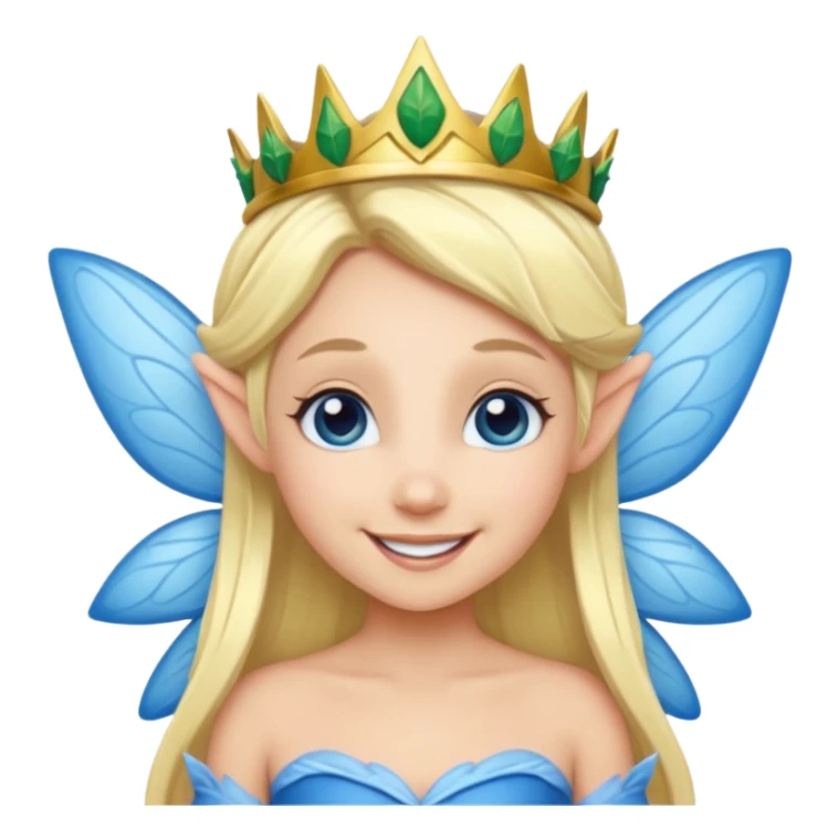 BEN EL DUENDE AZUL Y HOLLY LA HADA PRINCESA sticker