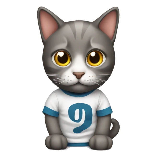 Cat in Spanish tema t shirt  sticker