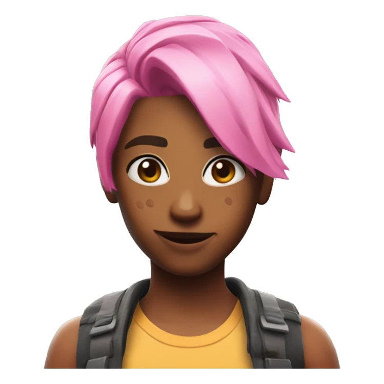 Fortnite Haze pink hair sticker