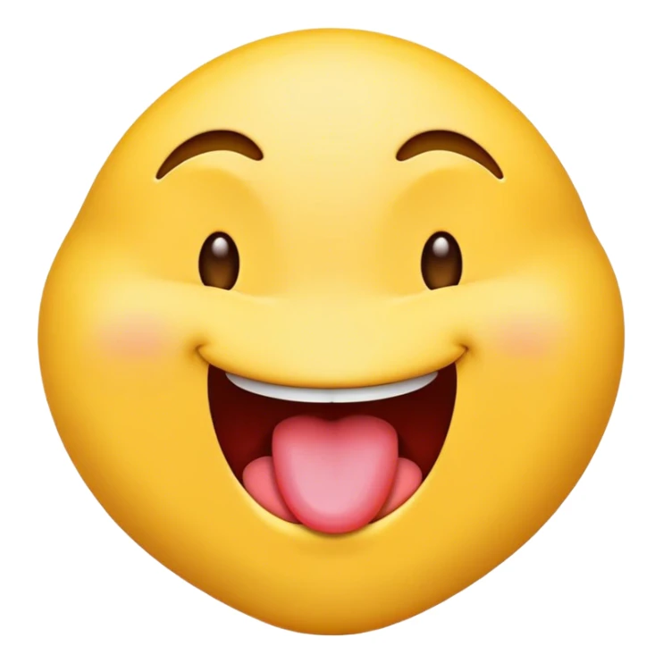 Kissing face with tongue sticking out  sticker