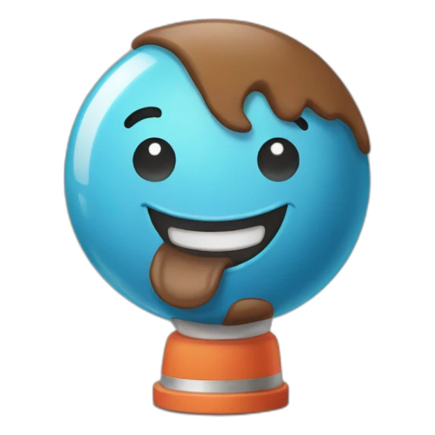 Gumball cartoon sticker