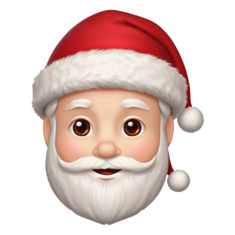 santa emoji sticker