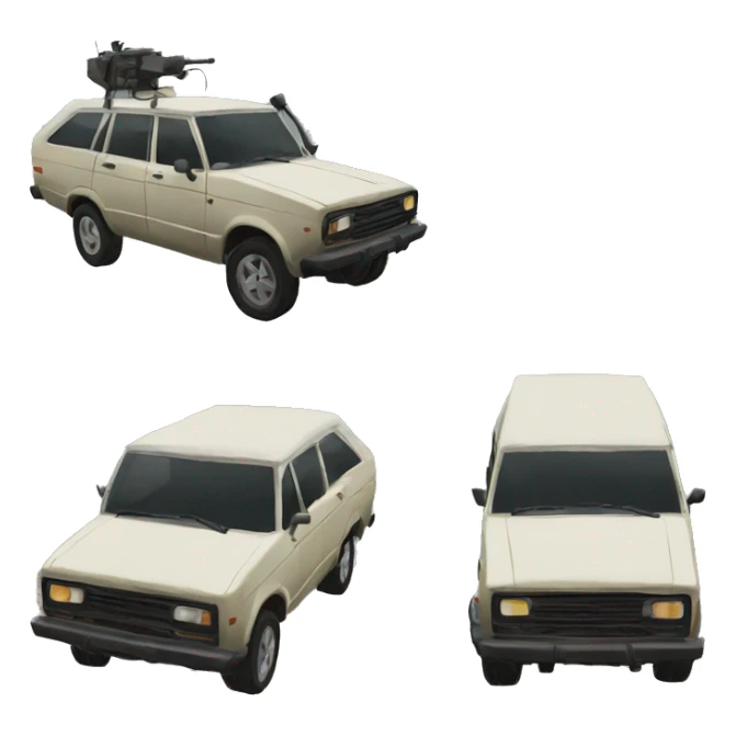 dayz car gunter sticker