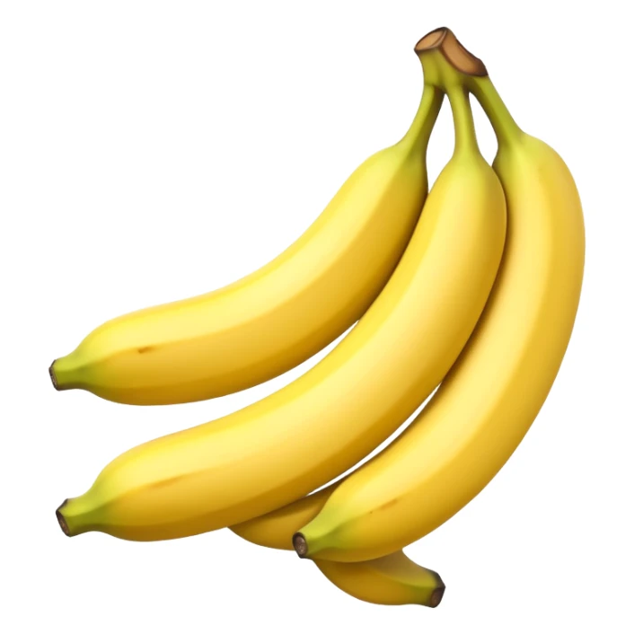 Toony single banana emoji with good rendering  sticker