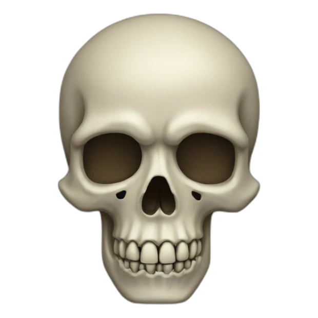  Skull sticker