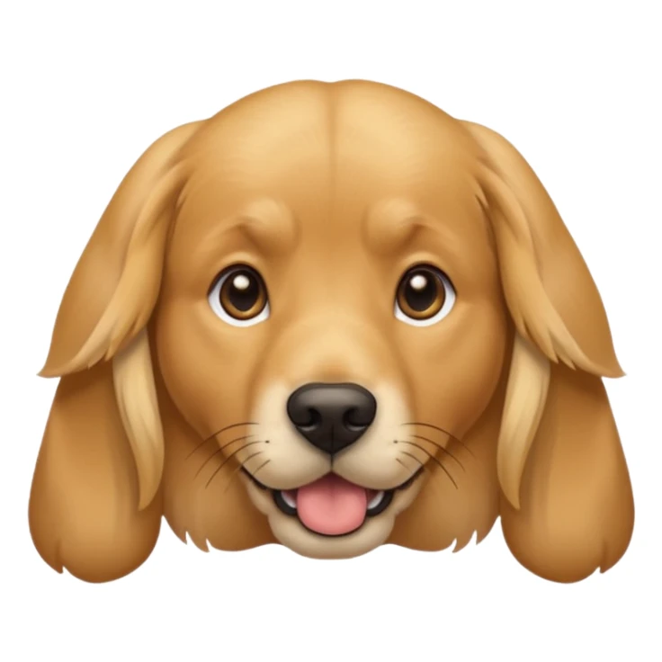 dog with big ear piercing on tip of the ear sticker