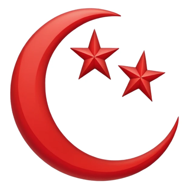 Sadece doğu Türkistan bayrağı çiz sticker