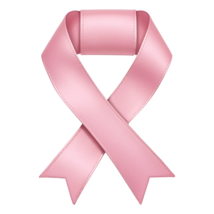 aesthetic pastel pink ribbon, delicate and cute, no text sticker