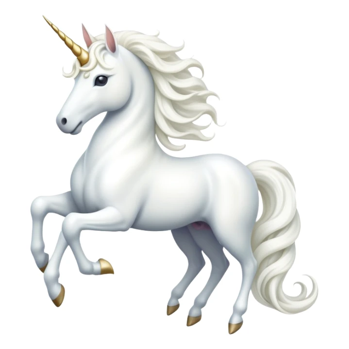 cinematic-beautiful-white-unicorn-emoji,-poised-and-regal,-with-a-slender,-ethereal-form-draped-in-a-pristine-white-color,-a-flowing-mane-and-tail,-and-a-white,-spiraled-horn-that-radiates-pure-light,-simplified-yet-sharp-and-majestic,  sticker