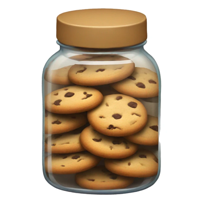 jar full of cookies sticker