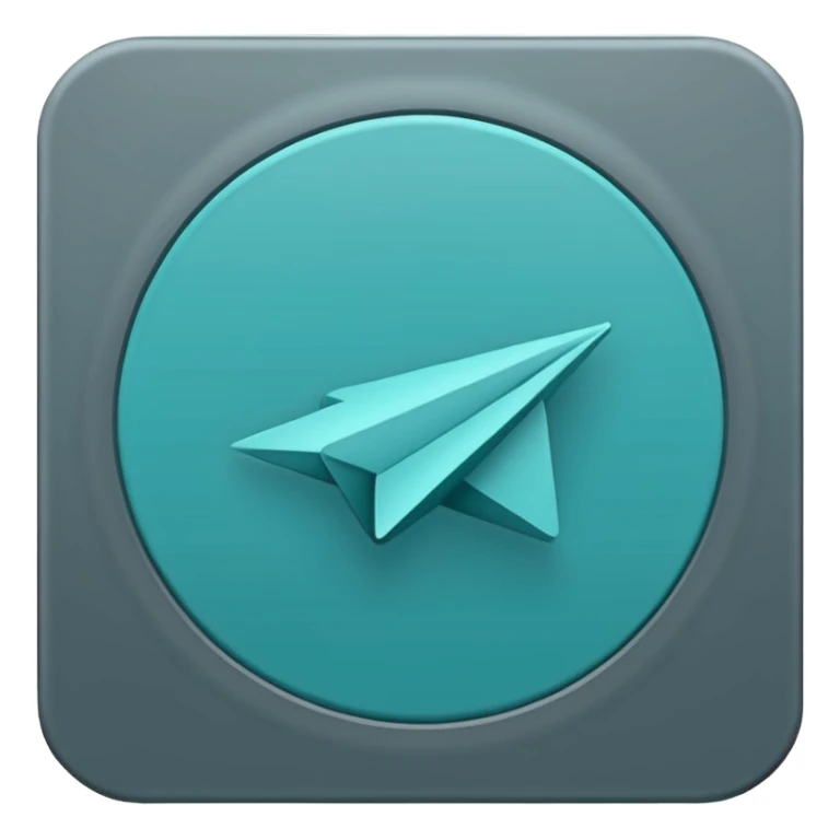 Minimalist outline icon, monoline style, thin clean contour, no shading, no gradients, transparent background, vector style, centered composition, flat design, elegant, premium, modern, Telegram emoji style, color palette: aqua teal #40B2D6 and slate gray #2F3B3E, no text, no background, 512x512 sticker