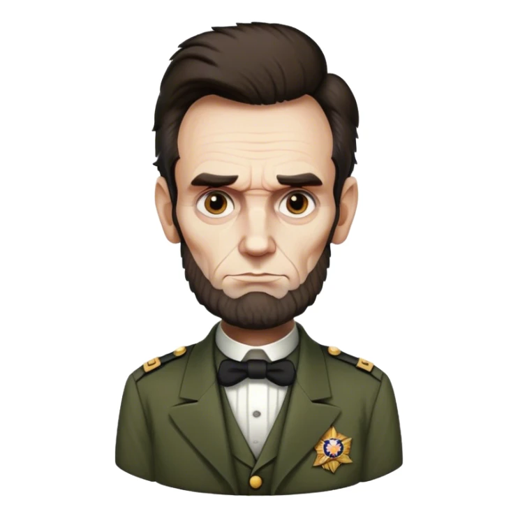 Abraham Lincoln as a member of the IRA sticker