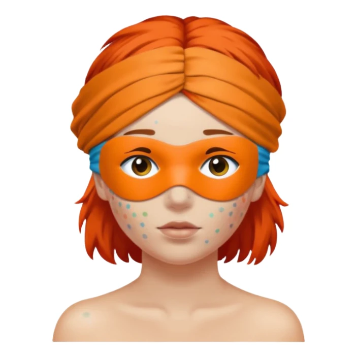 Blindfold person with different colors of hair. No trusting games with people blindfolded behind steering wheel sticker