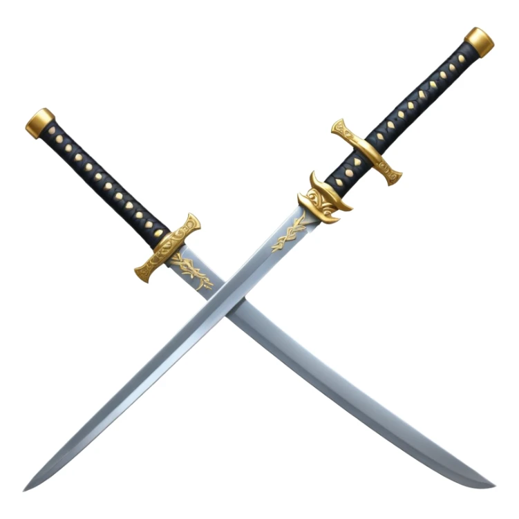 Famous Katana,on blade full chinese names. sticker