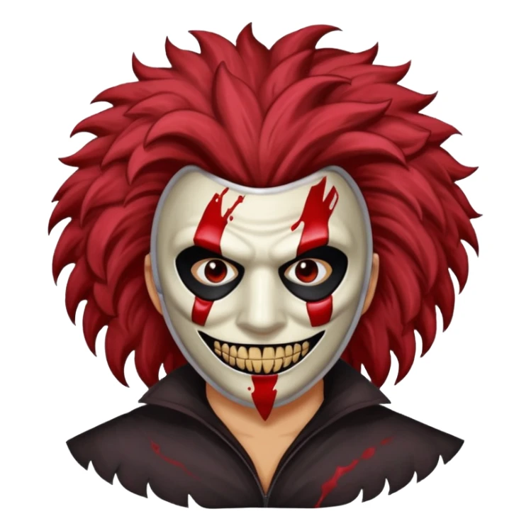 skib skib 67 slasher mad big hair sticker